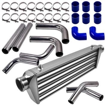 Universele turbo intercooler 27x7x2.5 met aluminium leidi..., Verzenden, Nieuw, Universele onderdelen
