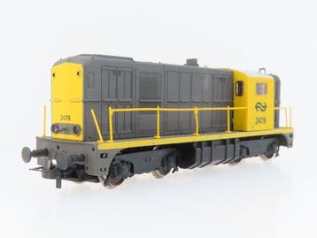 DKM/Holland Rail H0 - Diesellocomotief (1) - 2400 in gele, Nieuw