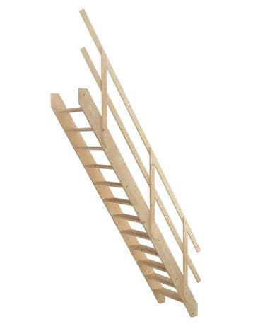 nieuwe rechte molenaar steektrap  trap 60x282 € 140 incl btw, Ophalen, Nieuw, Trap, 2 tot 4 meter