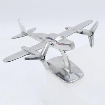 Modelvliegtuig - Buro Modelvliegtuig Gegoten Aluminium 24 x