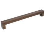 Greep Bench Recht Walnoot gelakt 224 mm, Verzenden, Nieuw