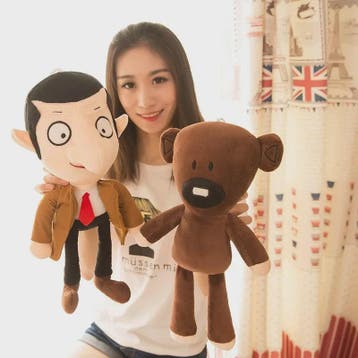 Mr Bean Teddy Beer Pluche Speelgoed - Zachte Knuffel voor Ki