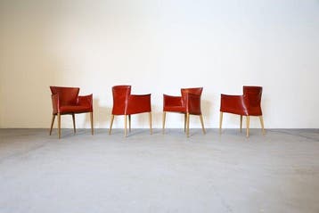 Matteo Grassi - Carlo Bartoli - Eetkamerstoel (4) - Vela -, Antiek en Kunst