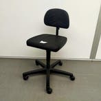 Ahrend werkstoel - PU kunststof zwart - ihv 40-53 cm, Ophalen of Verzenden, Nieuw