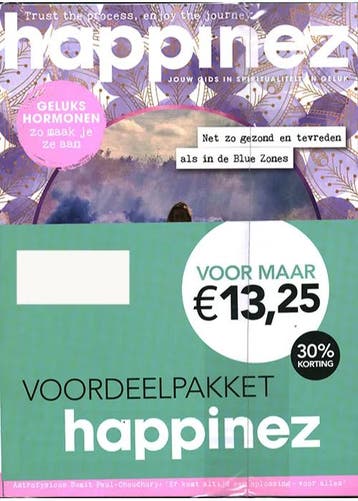Happinez Voordeel Pakket - 04 2025, Verzenden, Nieuw, Lichaam en Geest