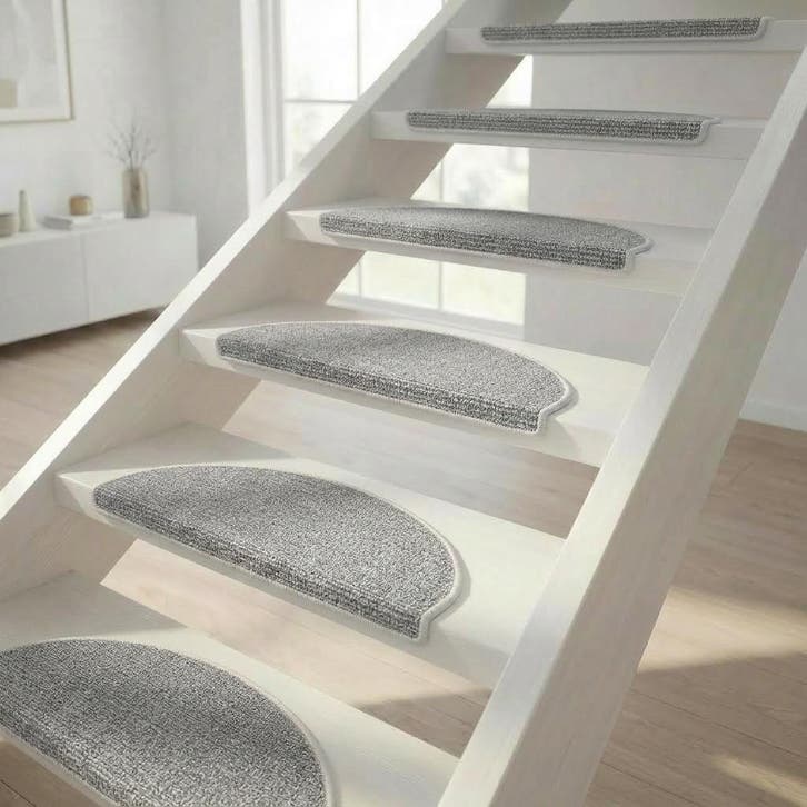 Trapmaantje Siena Grijs - 25 x 65 cm, Doe-het-zelf en Verbouw, Ladders en Trappen, Verzenden