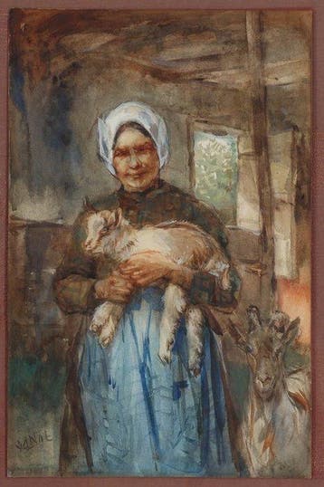 Willem Hendrik van der Nat (1864–1929) - De jonggeborene