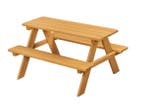 Veiling - Livarno Kinder Picknicktafel 89x79x50cm, Tuin en Terras, Picknicktafels, Nieuw