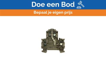 Bieden: WDK4N V Electrical Terminal Block 4x4mm2 - Marine P, Ophalen of Verzenden, Nieuw, Elektra en Verlichting, Zeilboot of Motorboot