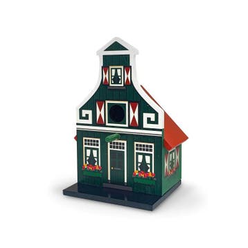 Vogelhuisje Klokgevel Zaans,  incl. Kadoverpakking, Ophalen of Verzenden, Nieuw