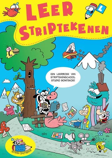 Leer striptekenen - Gerben Bontekoe 9789081920209, Boeken, Verzenden, Zo goed als nieuw, Gerben Bontekoe
