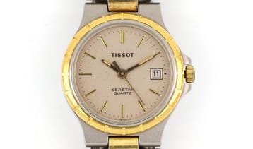 Tissot - Seastar Quartz Date Two-Tone - Zonder minimumprijs, Nieuw