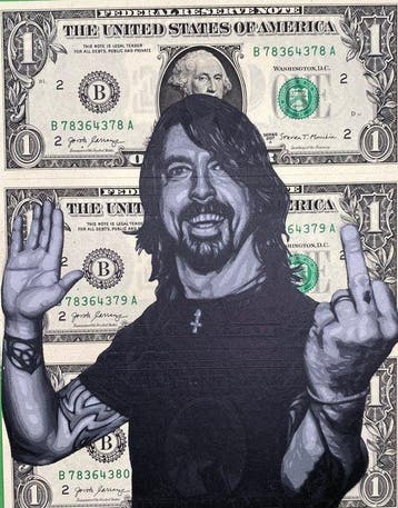 Lee Henderson (1979) - Dave Grohl, Antiek en Kunst