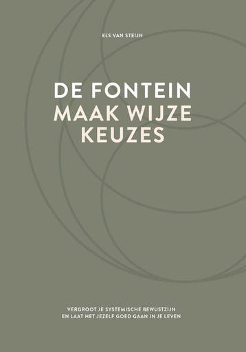 9789083104140 De fontein, maak wijze keuzes | Tweedehands, Boeken, Verzenden, Zo goed als nieuw, Els van Steijn