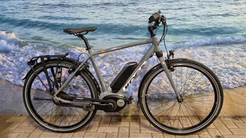 Koga E-Xite N8, 166-183cm, 4200km, Bosch middenmotor, Fietsen en Brommers, Elektrische fietsen, 51 tot 55 cm, Ophalen of Verzenden