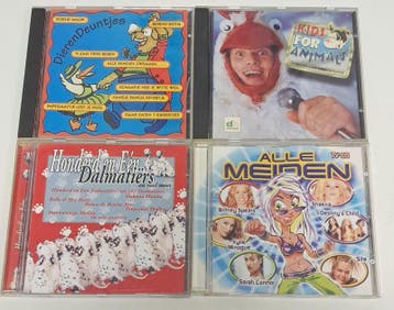 Verzameling van 4 Kinder/Jeugd CD's, Verzenden, Nieuw in verpakking