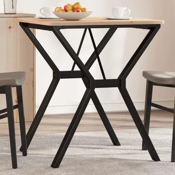 vidaXL Eettafelpoten Y-frame 60x60x73 cm staal, Verzenden, Nieuw