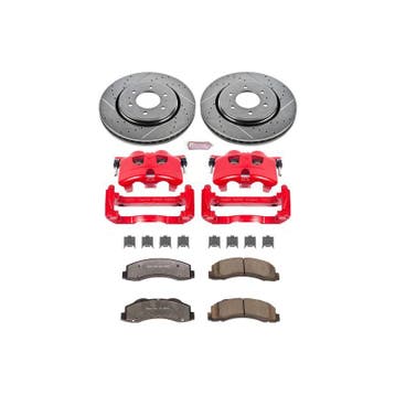 Power Stop 12-20 Ford F-150 Front Z36 Truck & Tow Kit w/Cals, Ophalen of Verzenden, Nieuw