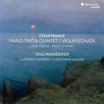 cd - trio wanderer catherine montier chr - CESAR FRANCK V..., Verzenden, Zo goed als nieuw