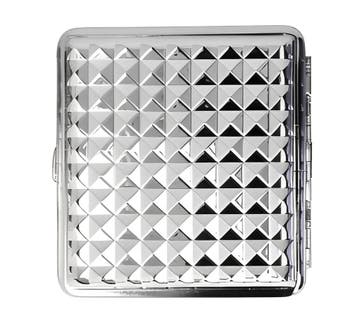 Pyramid sigarettenkoker - Zilver, Verzamelen, Rookartikelen, Aanstekers en Luciferdoosjes, Verzenden, Nieuw, Tabaksdoos of Verpakking