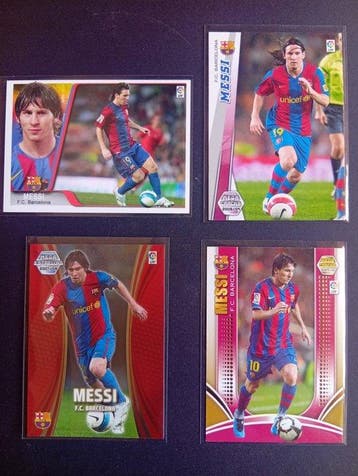 2007/08, 2008/09, 2009/10 Panini Mega Estrellas, Serie Oro, Nieuw