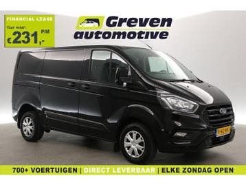 Ford Transit Custom 2.0 TDCI L1H1 | Airco | Cruise |, Euro 6, Zwart, Nieuw, Ford