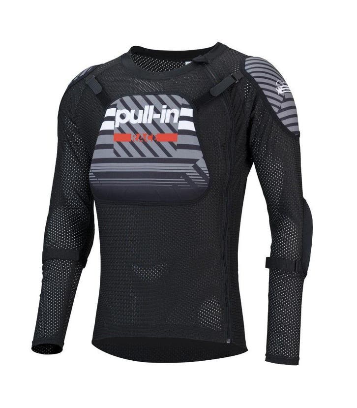 Pull-in Safety Protectievest Zwart maat M, Motoren, Onderdelen | Overige, Ophalen of Verzenden