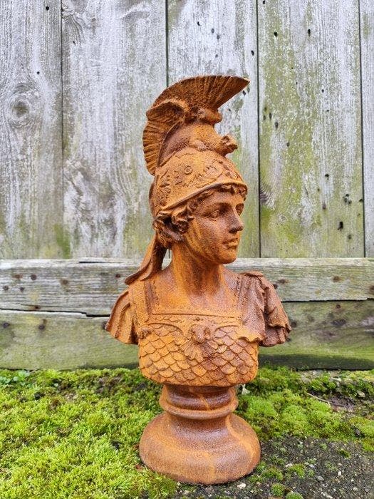 Buste, Buste van Minerva - 50 cm - IJzer, Antiek en Kunst, Curiosa en Brocante