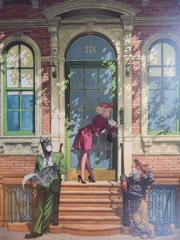 Guarnido, Juanjo - 1 Offset Print - Blacksad - 226 street -, Nieuw