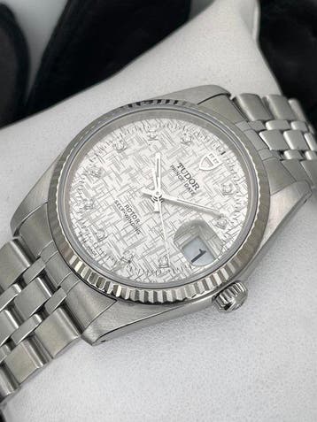 Tudor - Prince Oysterdate Automatic Diamonds - 74034 - Heren