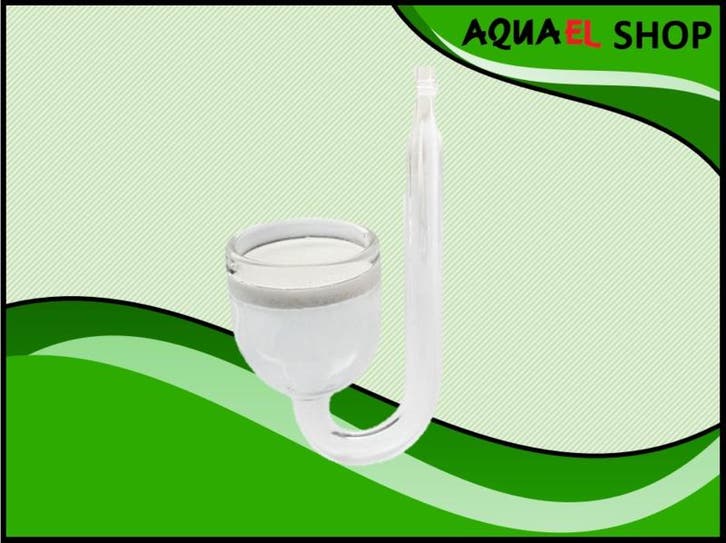 CO2 Glass Diffusor Nano tot 150 liter (Accessoires), Dieren en Toebehoren, Vissen | Aquaria en Toebehoren, Nieuw, Verzenden