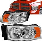 SK-Import Koplampen Factory Style Chrome Housing Dodge Ram, Ophalen of Verzenden, Nieuw, Dodge