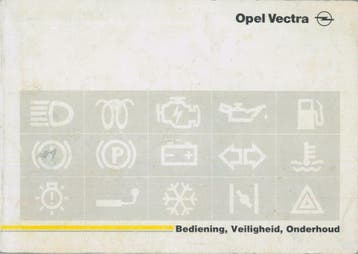 1990 Opel Vectra instructieboekje handleiding Nederlands, Auto diversen, Verzenden