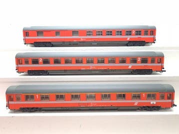 Roco H0 - 54236A/54238A - Modeltrein personenwagen (3) - 3x, Nieuw