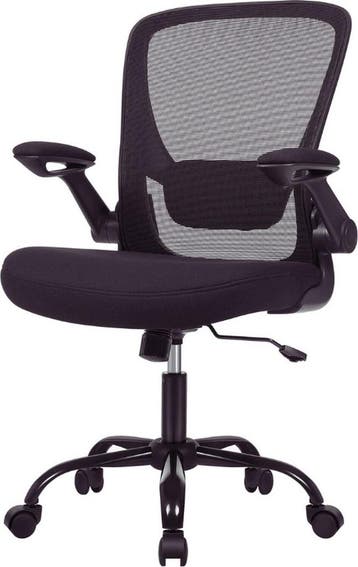 Ergonomische Bureaustoel - opklapbare armleuningen - hoogte, Huis en Inrichting, Bureaus, Verzenden, Nieuw