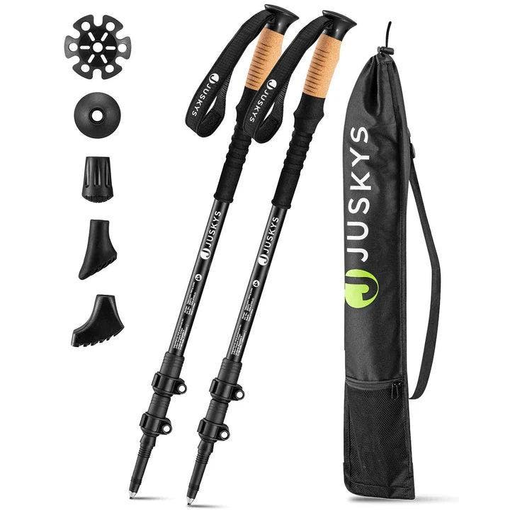 Nordic Walking-wandelstokken - Incl. Accessoires, Sport en Fitness, Bergsport en Wandelen, Nieuw, Verzenden