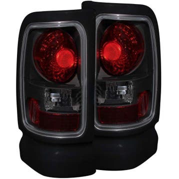ANZO 1994-2001 Dodge Ram Taillights Dark Smoke, Auto-onderdelen, Ophalen of Verzenden, Nieuw