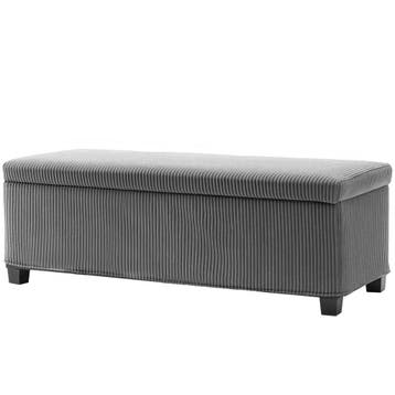 Opvouwbare Opbergbank Met 84 L Capaciteit 112x42x40 Cm Fluwe, Verzenden, Nieuw