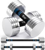 Dumbbell Set 20kg Verstelbaar - Retourdeal 57% Korting, Ophalen of Verzenden, Zo goed als nieuw, Rug, Halterset