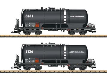 LGB 47835 Kesselwagen-Set der RhB, Metallrader (06/2026), Overige typen, Nieuw, Ophalen of Verzenden, LGB