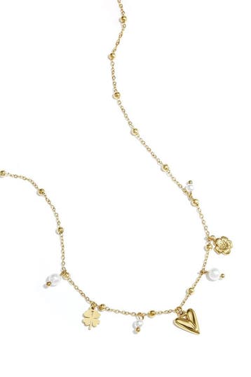 Goudlief Lucky girl necklace (Hangerkettingen, Kettingen), Sieraden, Tassen en Uiterlijk, Verzenden, Nieuw, Zilver, Overige materialen