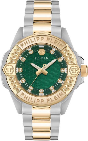 Philipp Plein PWOFA0625 Plein Majesty dameshorloge, Overige merken, Staal, Verzenden, Polshorloge