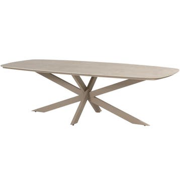 Nevada low dining tuintafel 250x105xH69 cm deens ovaal, Ophalen of Verzenden, Nieuw