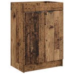 vidaXL Badkamer onder wastafel kast Oud hout 78,5 x 37,5 x, Verzenden, Nieuw
