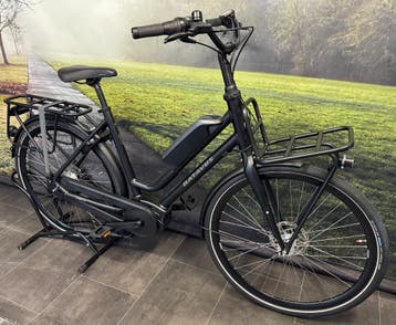 Nette Batavus Quip Elektrische Transportfiets - Middenmotor, Batavus, Ophalen of Verzenden, Zo goed als nieuw, 50 km per accu of meer