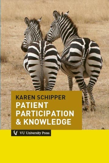 Patient participation & knowledge - Karen Schipper, Verzenden, Gelezen, Karen Schipper