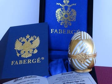Figuur - Faberge style Imperial Egg - Surprise Egg - Boxed