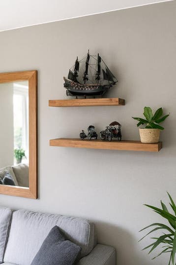 Blinde wandplank 6cm dik -  180 cm, Ophalen of Verzenden, Nieuw