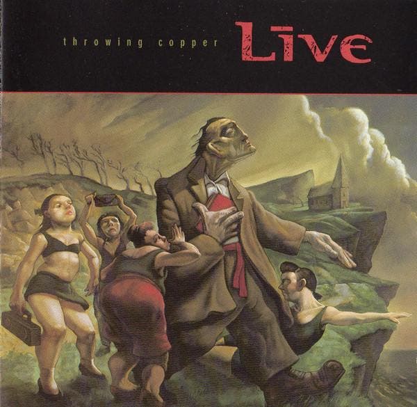 cd - Live - Throwing Copper, Cd's en Dvd's, Cd's | Overige Cd's, Zo goed als nieuw, Verzenden