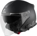 Bogotto H586 BT Solid Mat Zwart Bluetooth Jethelm, Motoren, Jethelm, XXL, Nieuw met kaartje, Overige merken